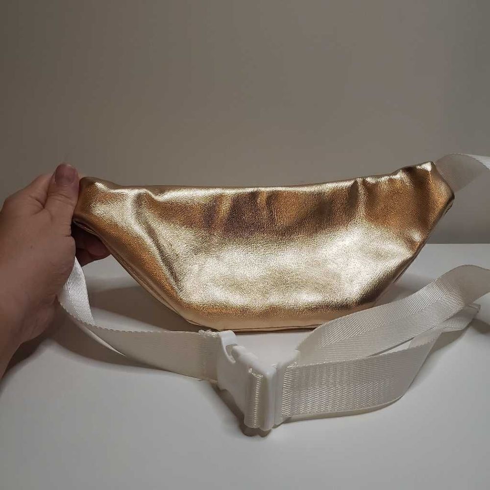 Tribe Crossbody Waist Bag Rose Gold Adjustable Strap - Picture 2 of 6